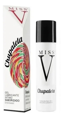 Miss V Gel Intimo Comestible Chupaleta 0