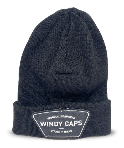 Rocky Windy Caps Wool Beanies for Winter with Patch 1