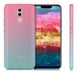 Kwmobile Case Compatible With Huawei Mate 20 Lite - Transparent Gradient Phone Cover - Bicolor Dark Pink/Blue/Transparent 4