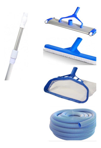 Vulcano Professional Cleaning and Maintenance Kit for Pools 0