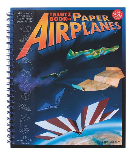 Libro Aviones De Papel 25.4x30.48cm Klutz 0