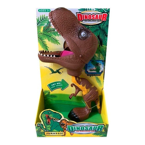 Dinosaur Head Biter 25cm with Light and Sound, 11363 4