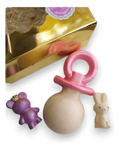 Combo De Chocolate Baby Shower- Regalo Nacimiento 0