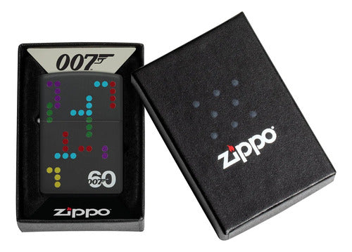 Zippo Genuine Windproof Lighter James Bond 60th Anniversary 1