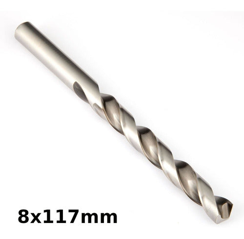 Tramontina HSS Steel Drill Bit 8.0 mm × 117 mm 0