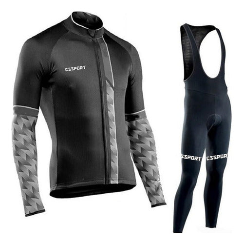 Cs Sport Trek New Polar Winter Cycling Set 0