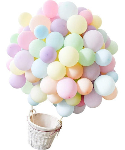 Globos Pastel Colores Surtidos 23 Cm - 9 Pulgadas X 25u 2