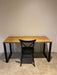 Industrial Wood and Iron Desk Table 120x60cm 7