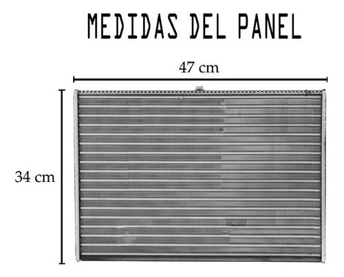 TYC Radiator Volkswagen Gol 1.6 Nafta Con Aire 2003 2004 2005 1