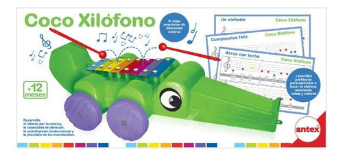 Xilofon Infantil Cocodrilo Antex 0