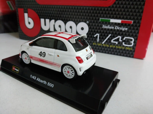 Bburago Abarth 500 B Burago Race 1:43 1