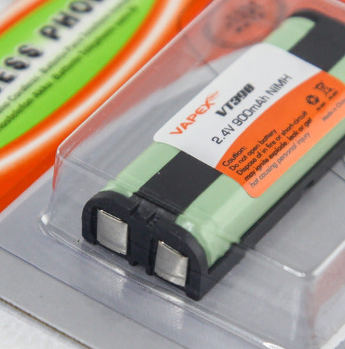 Vapex VT390 Rechargeable Battery for Telephones 2x 5/4AAA Ni-MH 900mAh 1