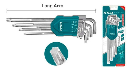 Total 9 Piece Long Torx Key Set THT106391 1