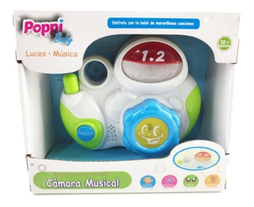 Poppi Musical Baby Photo Camera with Light and Sound 0