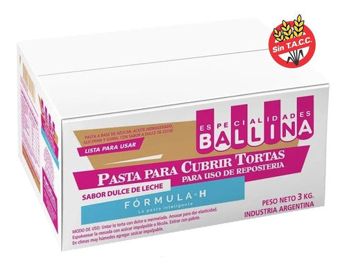 Pasta Coverage Formula H Ddl Flavor 3kg - Ballina 0