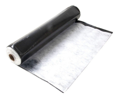 Rollo Membrana Asfaltica Lamiplas Con Aluminio 35 Kg X 10 M2 0