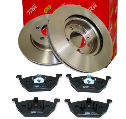 TRW Disc + Brake Pads - Gol Trend Voyage 2012/... 0