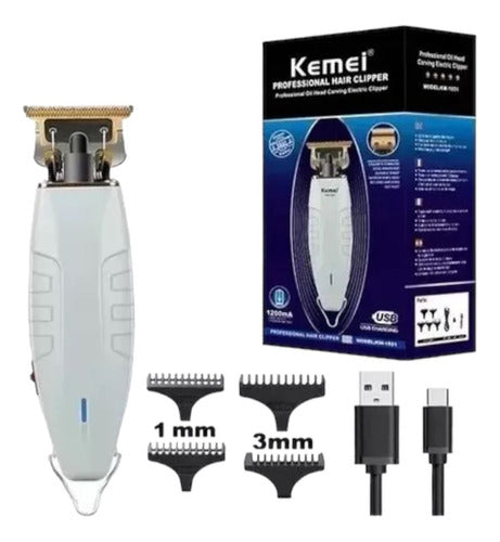 Combo Kemei 2706 + Professional Kemei Hair Trimmer 4