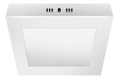 Panel Cuadrado Embutir Led 6w Dia Fria Sica Electro Medina 0