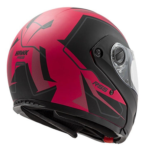 Hawk Casco Rebatible Rs5 Hawk Doble Visor Resistance Para Motos 7