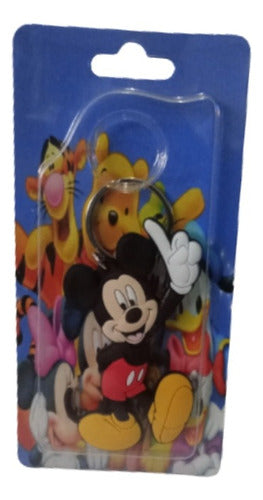 Mickey Mouse Rubber Keychain 0
