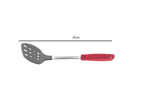 La Vidriera Regalos Utilitá Teflon Spatula with Red Handle 1