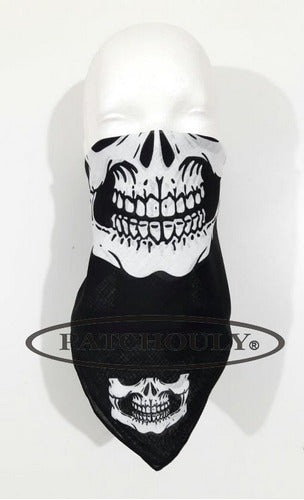 Patchouly Artesanias Bandana Pañuelo Skull Calavera 100%Algodón Unisex Original 5