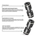 Tailonz Pneumatic Black Straight 3/8 Inch Push Lock Connectors Pack of 10 2