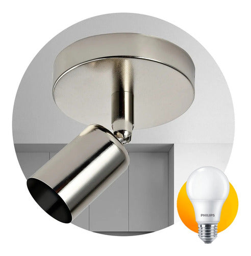 LED Ceiling Wall Lamp Pop Spot E27-c Interior + Philips Bulb 0