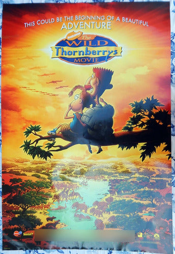 The Wild Thornberrys Poster Cine Original 100x70 0