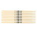 Promark American Hickory Classic 5A Drumsticks Oval Tip F 0