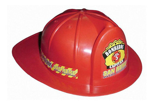 San Remo Plastic Firefighter Helmet 368781 0