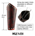 Hzman Dragonscale Bracers Genuine Leather Dragon Knight Gauntlet 6