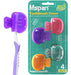 Mspan Electric Toothbrush Head Cover - Pack of 4 0