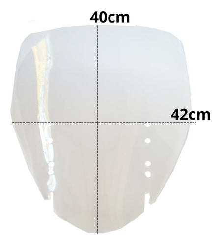 Bolha Parabrisa Dl 650/1000 2004 A 2013 V Strom Cristal 1