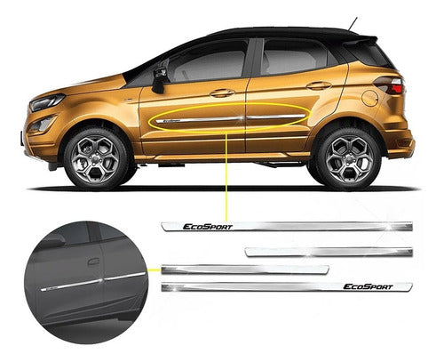 Ford Ecosport Chrome Door Mouldings 2013 to 2020 1