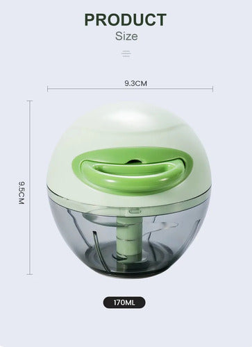 Manual Vegetable Cutter Chopper Food Processor Garlic Onion Crusher 3