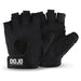 Dojo Black Weightlifting Gloves Size M 0