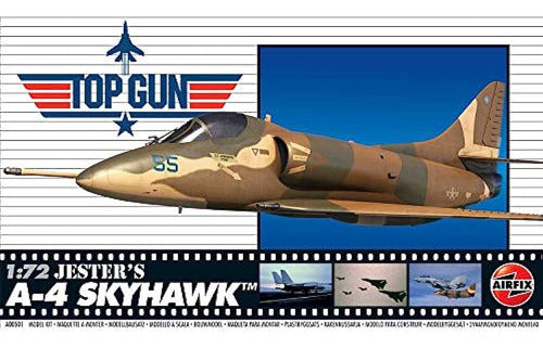 Airfix Top Gun Jester's A-4 Skyhawk 1:72 Aviation Plastic Model Kit A00501 2