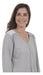 Women's Long Sleeve Nightgown with Soft Lace and Buttons 10