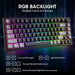 Koorui Gaming Keyboards, 82-Key Mechanical Keyboard 2 4