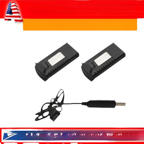 2pcs Sg700 Li-po Batería 3.7v 900mah 25 C + Cargador Cable P 0