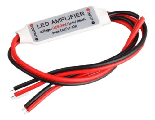 Mini Amplifier for Monocolor LED Strip 12V 6Amp LED x5 0