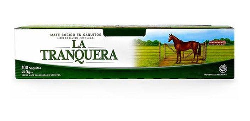 L.Tranque Pack of 3 Yerba Saquito 100 Un 0