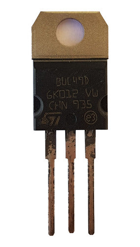 Transistor Bipolar Bul49d (3 Peças) Bul49 Bul 49d Bu L49d 0