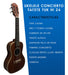 Tayste Concert Ukulele Tuk 24 with Case 1