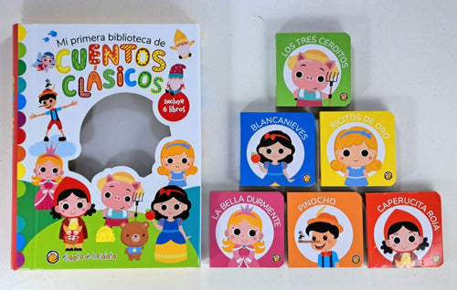 SORELLA LIBROS Lote X 6 Mini Libros Infantiles De Cuentos Clasicos 1