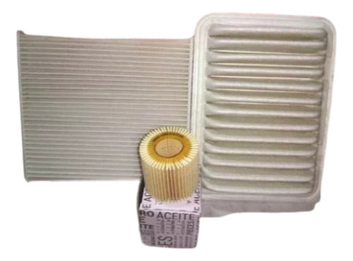 Kit Filtros Toyota Corolla Desde 2012 Al 2017 Motor 1.8 0