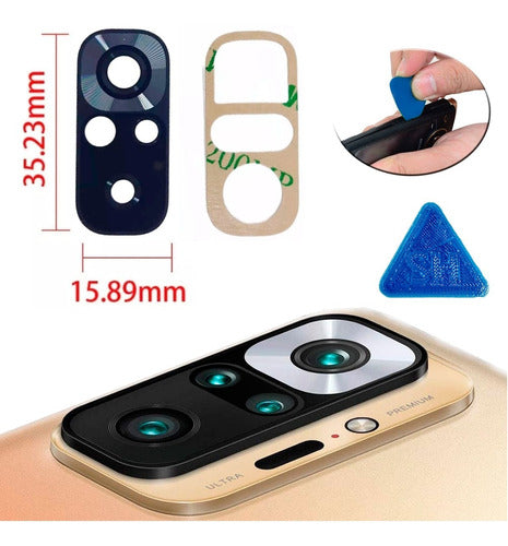 Camera Back Lens Glass Compatible with Xiaomi Note 10 1