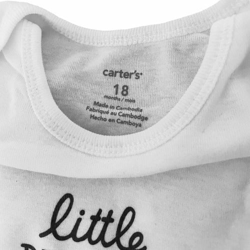 Carter's Cute Set of 5 Baby Bodysuits 18m 6